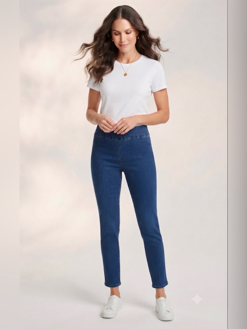 Charter Club Cambridge Skinny Ankle Pull On Jeans Size 10